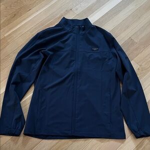 Travis Mathew Men's Navy Wanderlust Quarter Zip